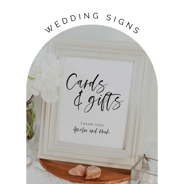 wedding signs
