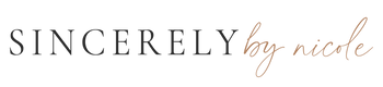 SincerelyByNicole logo