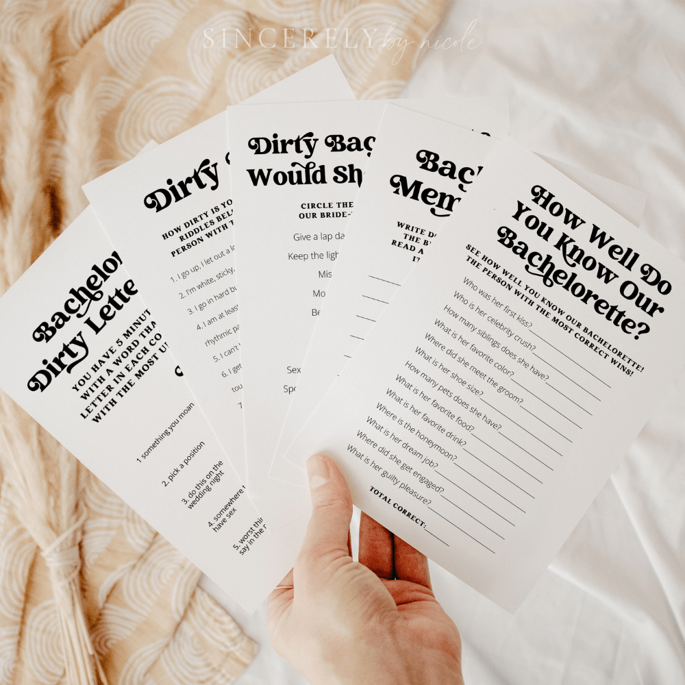 Retro Disco Bachelorette Bundle Editable In Canva - SincerelyByNicole
