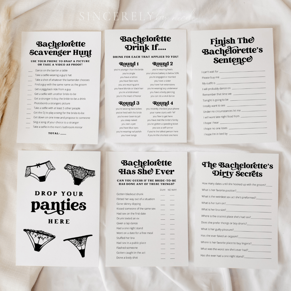 Retro Disco Bachelorette Bundle Editable In Canva - SincerelyByNicole